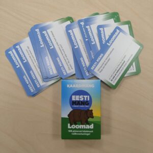 Kaardimäng Eesti mäng loomad