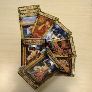 Greek mythology reading cards (Kreeka mütoloogia ennustuskaardid)