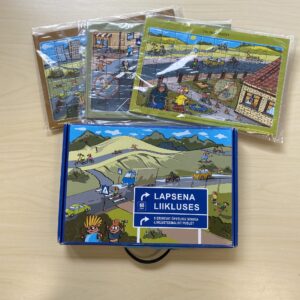 Lapsena liikluses, pusled
