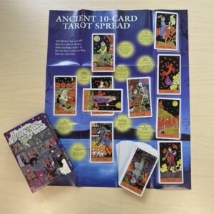 Halloween tarot deck and book set (Halloweeni tarot kaartide ja raamatu komplekt)
