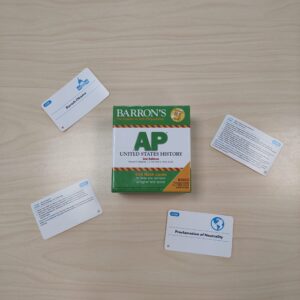 United States history, flash cards